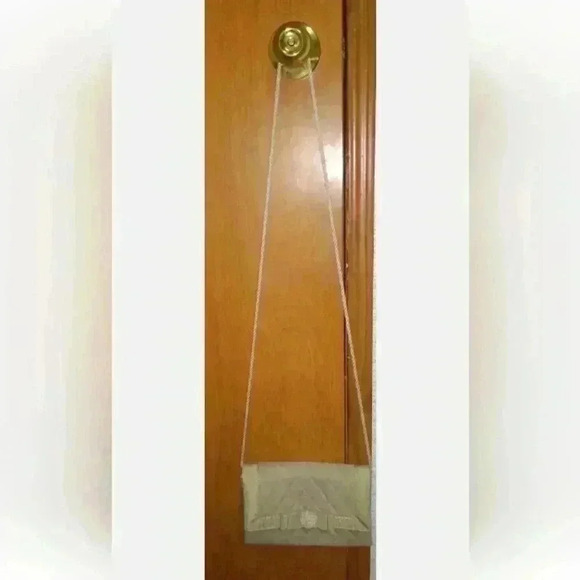 Vera Vera Purse Beige with Long Strap Crossbody - Picture 5 of 5